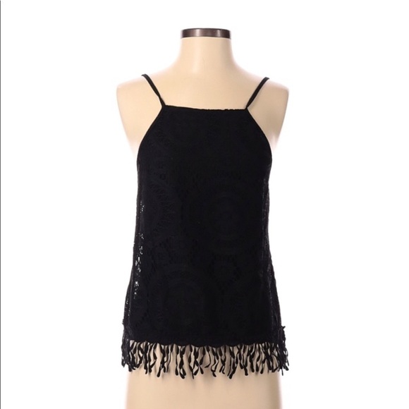 crochet overlay tank